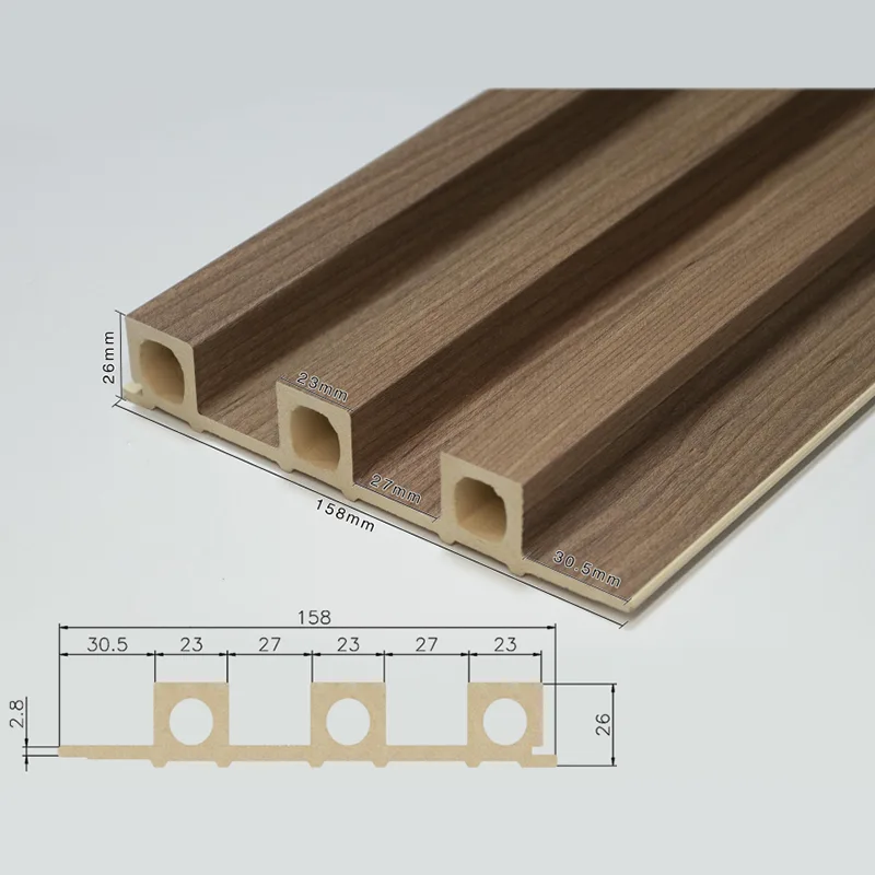 150 Pannello scanalato cavo a 3 griglie