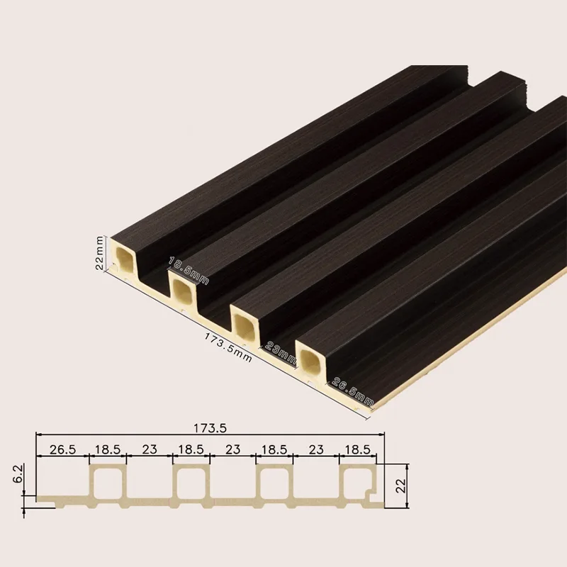 170 Pannello scanalato cavo a 4 griglie