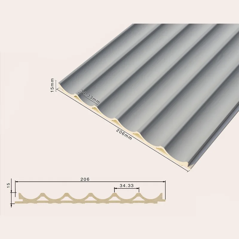 206 Pannello scanalato a 6 griglie da incasso cavo 206 Pannello scanalato a 6 griglie da incasso cavo